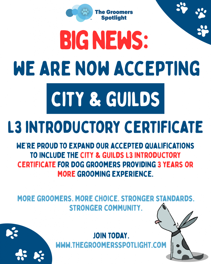 Great News for Newly Qualified Groomers!